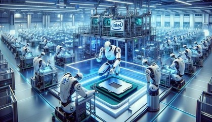 英特爾“10X moonshot”計劃 以Cobots為核心，打造全AI自動化芯片代工廠